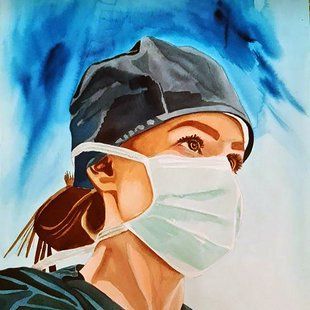 Алмазна мозаїка (вишивка) Очі медика, 50х50см, повна викладка, квадратні камені, без підрамника. AS5524 фото