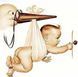 Алмазная мозаика (вышивка) Аист. Я прилетел, 30х30 см, полная выкладка, квадратные камни, на подрамнике AS3329п фото 1