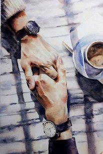 Алмазна мозаїка (вишивка) Кава на двох, 30х45см, повна викладка, квадратні камені, без підрамника AS304504 фото