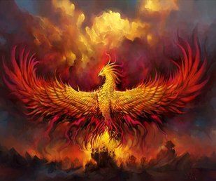 Алмазна мозаїка (вишивка) Фенікс, 50х60см, повна викладка, квадратні камені без підрамника. AS5602  фото